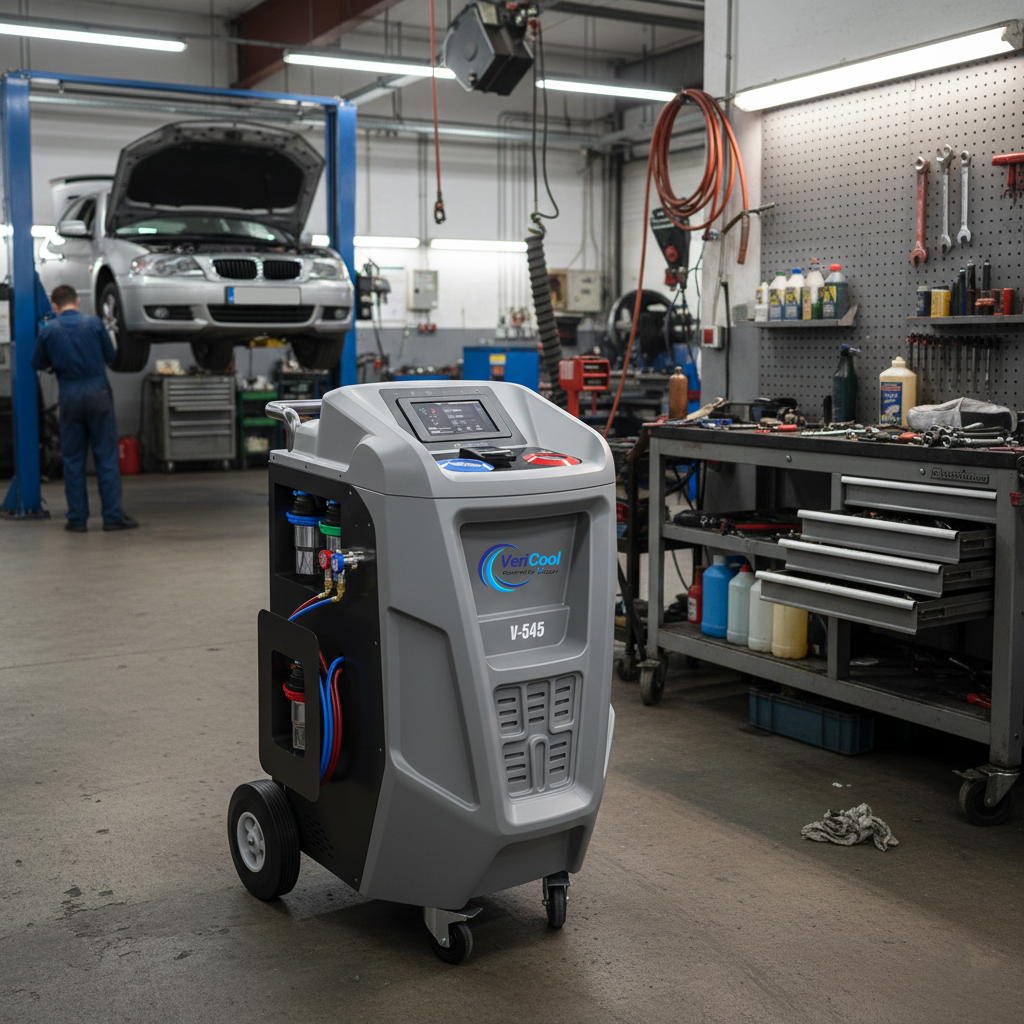 R134a AC Service Machine | Reliable Workshop Unit